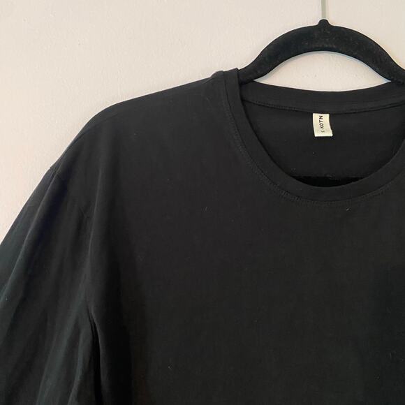 Kotn Black Long Sleeve Tee Crewneck T-Shirt Basic Loungewear Men's size Medium - Picture 3 of 8
